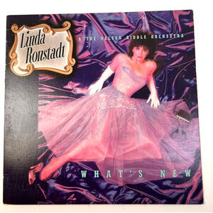 Linda Ronstadt & The Nelson Riddle Orchestra What's New Album LP 1983 Pop Music